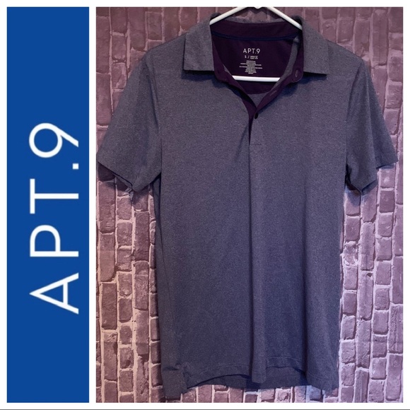 Apt. 9 Other - Violet Heather DriFit Golf Polo